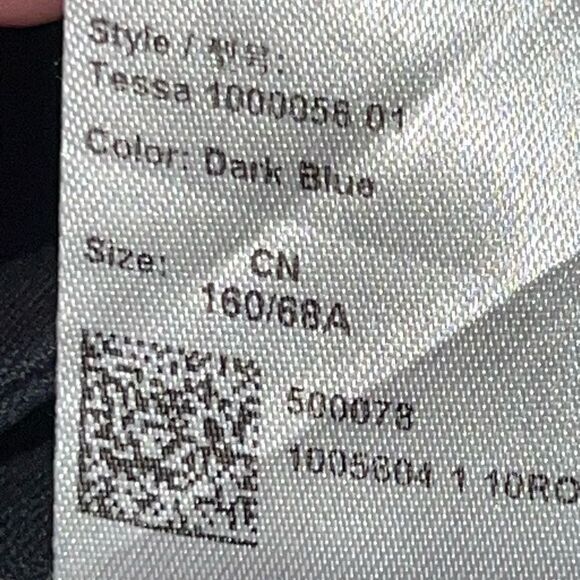 ESCADA Dark Blue 5 pocket Straight Leg Mid Rise Stretch Cotton Pants Sz 36 US 6 - Picture 6 of 8